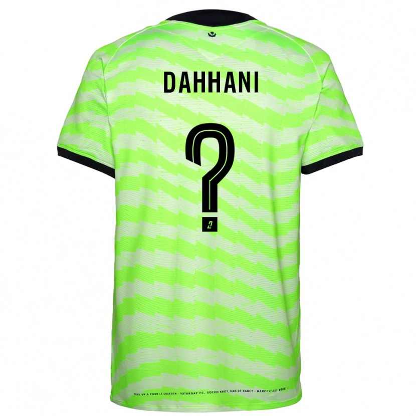 Danxen Kinderen Yness Dahhani #0 Neon Groen Keepersshirt 2025/26 T-Shirt België