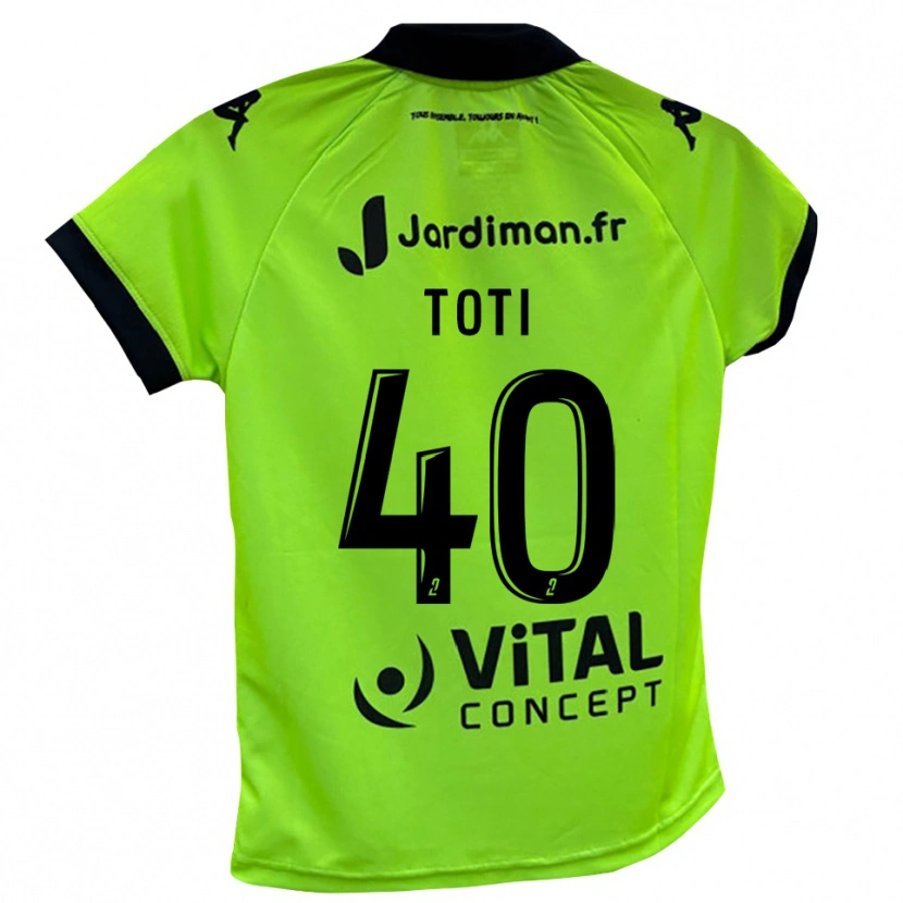 Danxen Kinderen Manon Toti #40 Neon Groen Keepersshirt 2025/26 T-Shirt België