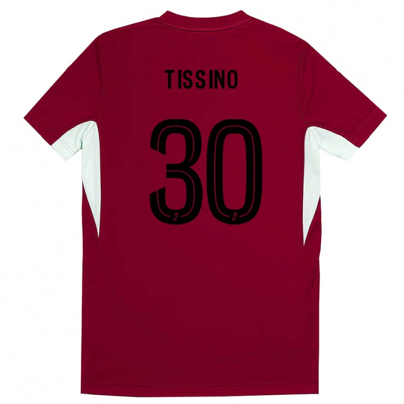Danxen Kinderen Julie Tissino #30 Rode Zwart Keepersshirt 2025/26 T-Shirt België