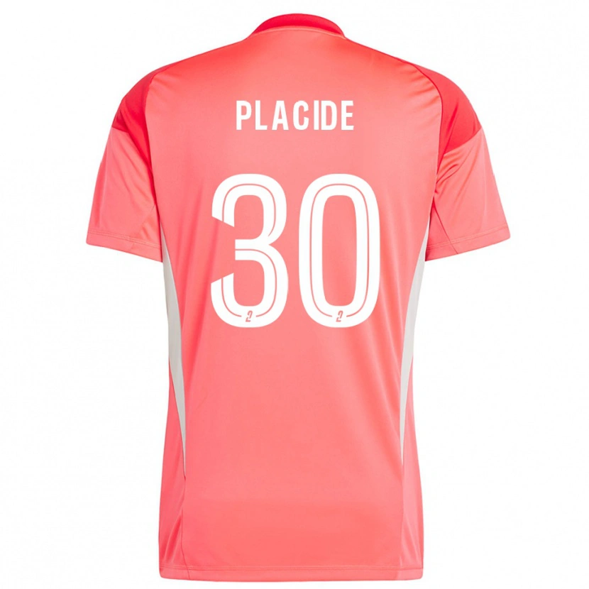 Danxen Kinderen Johny Placide #30 Oranje Rood Wit Keepersshirt 2025/26 T-Shirt België