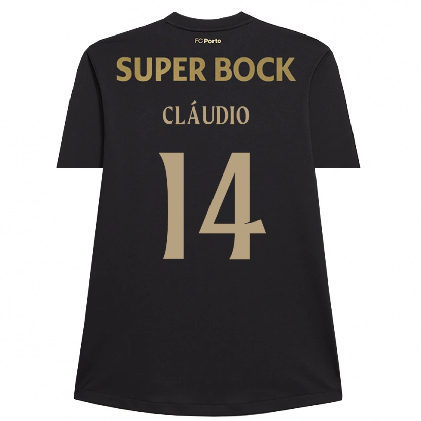 Danxen Kinderen Cláudio Ramos #14 Zwart Bruin Keepersshirt 2025/26 T-Shirt België