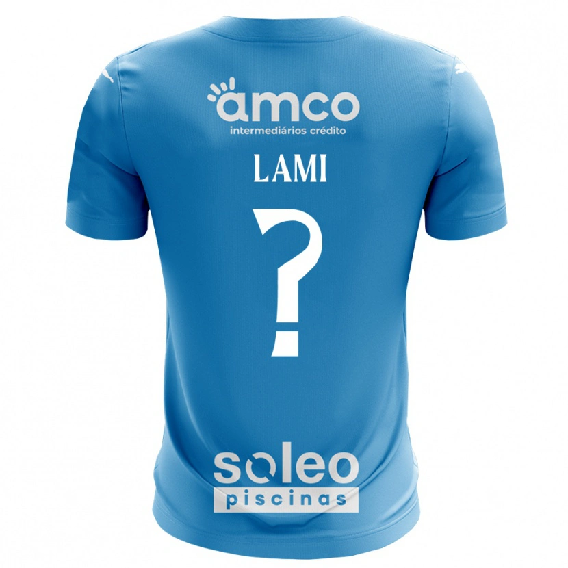 Danxen Kinderen Dário Lami #0 Blauw Wit Keepersshirt 2025/26 T-Shirt België
