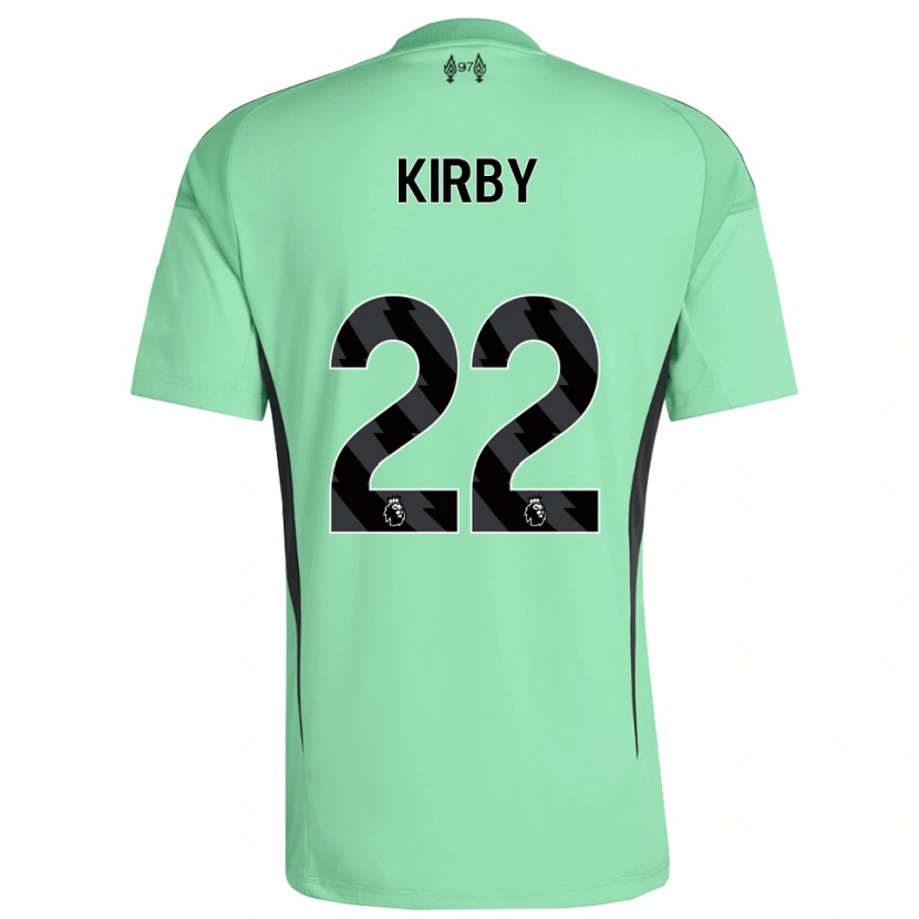 Danxen Kinderen Faye Kirby #22 Aquamarijn Keepersshirt 2025/26 T-Shirt België
