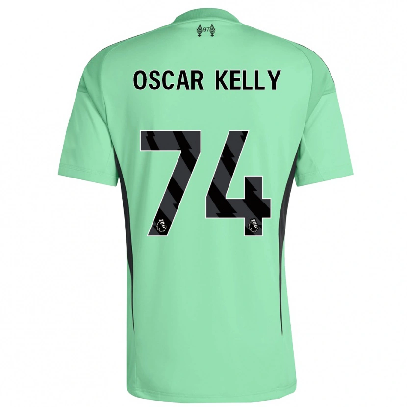 Danxen Kinderen Oscar Kelly #74 Aquamarijn Keepersshirt 2025/26 T-Shirt België