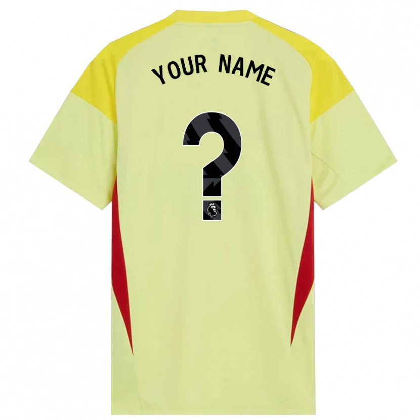 Danxen Kinderen Arsenal FC Geel Rood Zwart Keepersshirt 2025/26 T-Shirt België