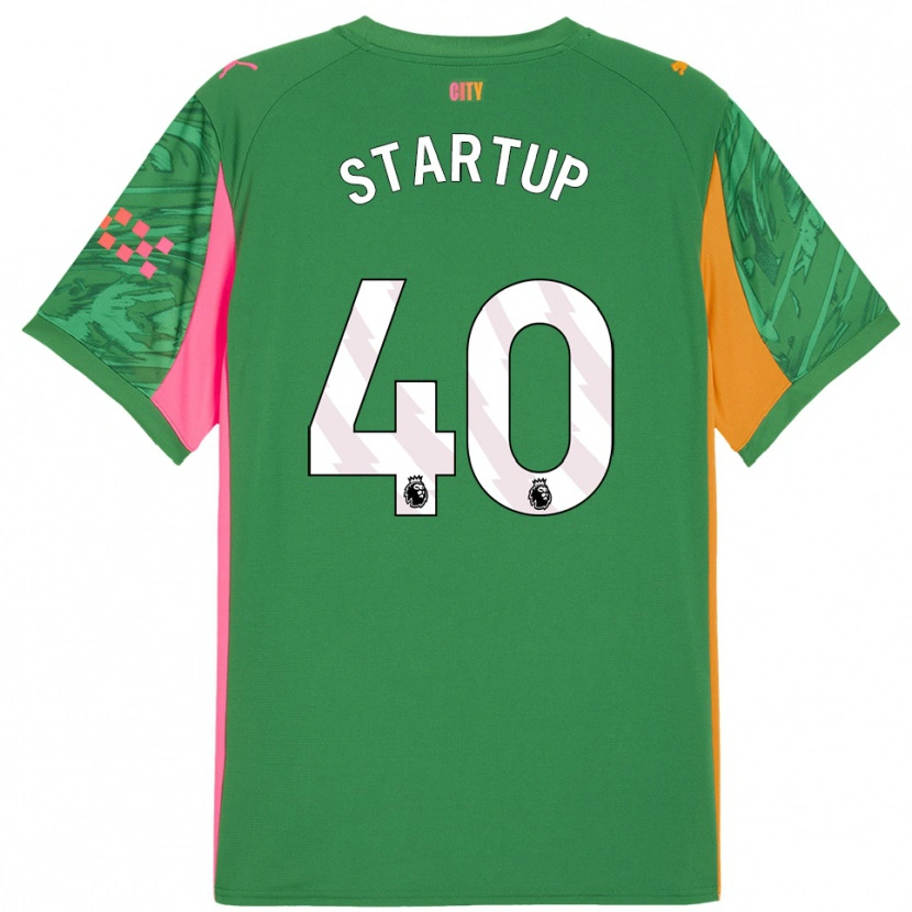 Danxen Kinderen Katie Startup #40 Groen Oranje Keepersshirt 2025/26 T-Shirt België