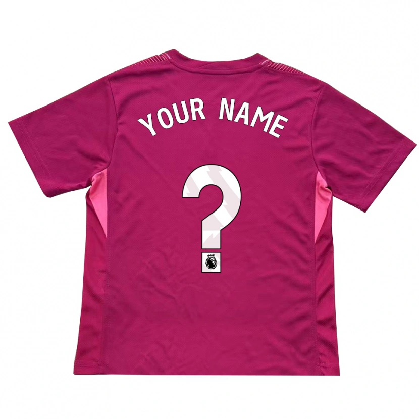 Danxen Kinderen Tottenham Hotspur Roze Wit Keepersshirt 2025/26 T-Shirt België
