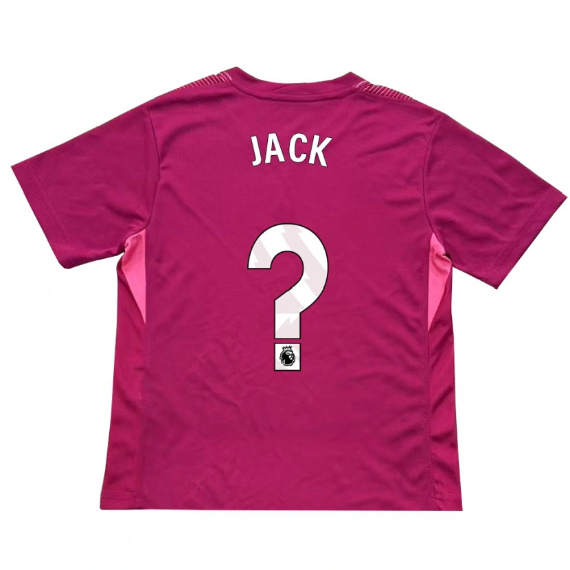 Danxen Kinderen Mikel Jack #0 Roze Wit Keepersshirt 2025/26 T-Shirt België