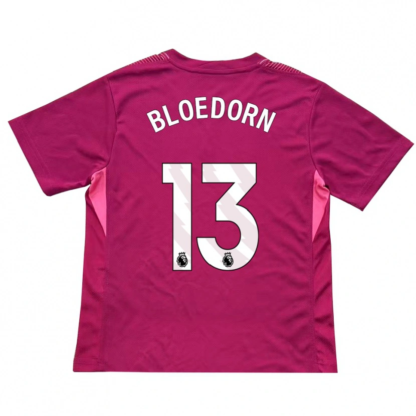 Danxen Kinderen Carey Bloedorn #13 Roze Wit Keepersshirt 2025/26 T-Shirt België