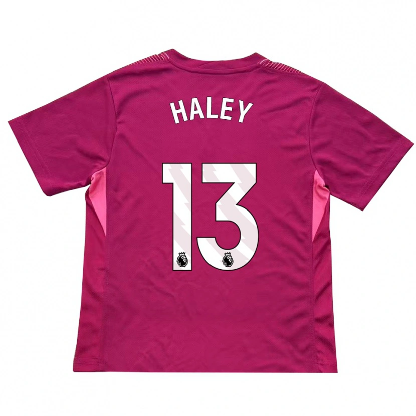 Danxen Kinderen Micah Haley #13 Roze Wit Keepersshirt 2025/26 T-Shirt België