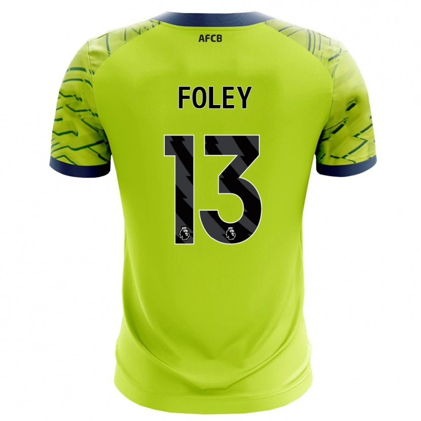 Danxen Kinderen Erin Foley #13 Groen Geel Keepersshirt 2025/26 T-Shirt België