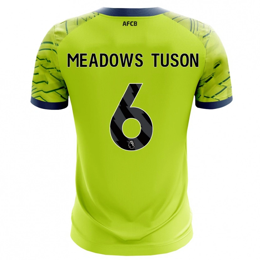 Danxen Kinderen Freya Meadows Tuson #6 Groen Geel Keepersshirt 2025/26 T-Shirt België