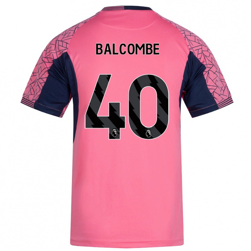 Danxen Kinderen Ellery Balcombe #40 Roze Zwart Keepersshirt 2025/26 T-Shirt België