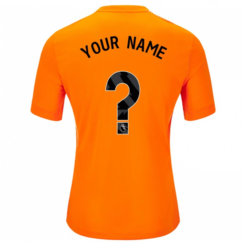 Danxen Kinderen Brighton & Hove Albion FC Oranje Zwart Keepersshirt 2025/26 T-Shirt België