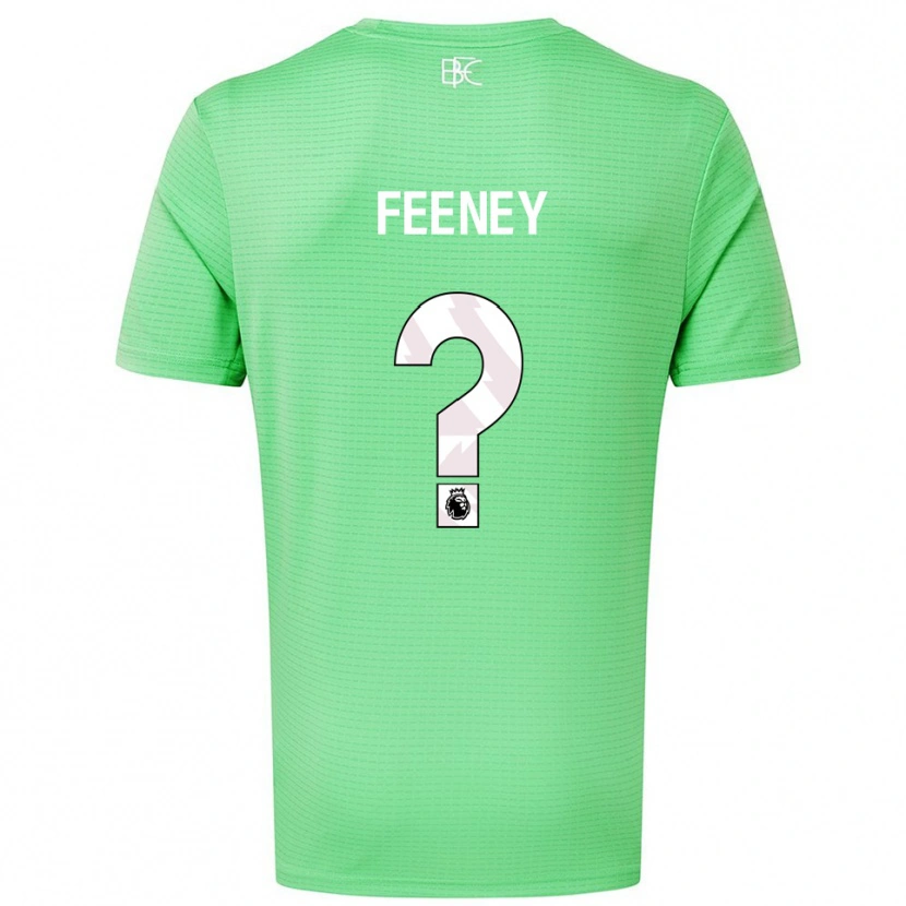 Danxen Kinderen Callum Feeney #0 Medium Groen Keepersshirt 2025/26 T-Shirt België
