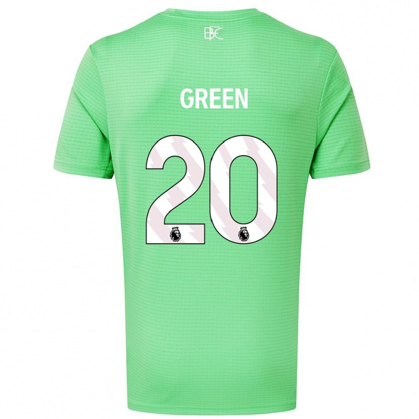 Danxen Kinderen Etienne Green #20 Medium Groen Keepersshirt 2025/26 T-Shirt België