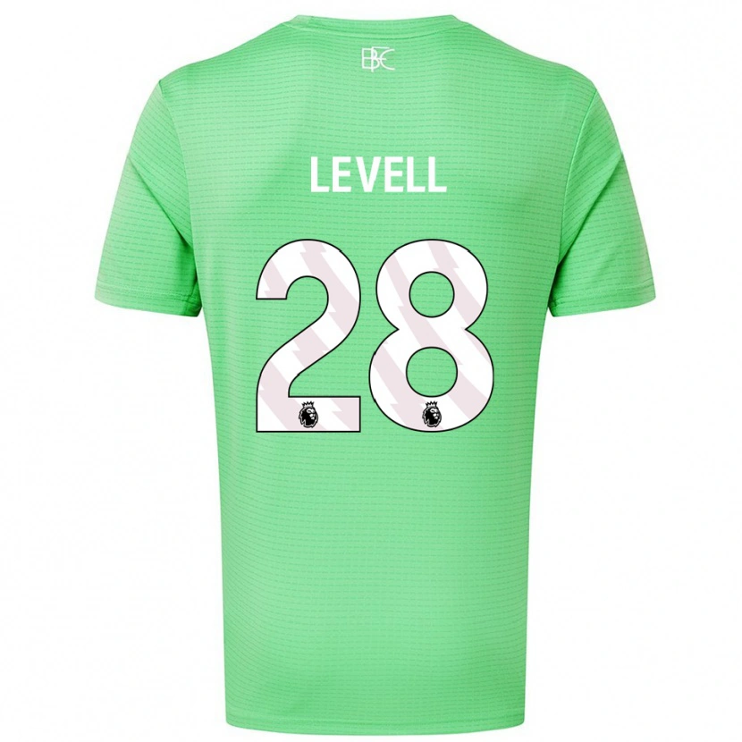 Danxen Kinderen Kirstie Levell #28 Medium Groen Keepersshirt 2025/26 T-Shirt België