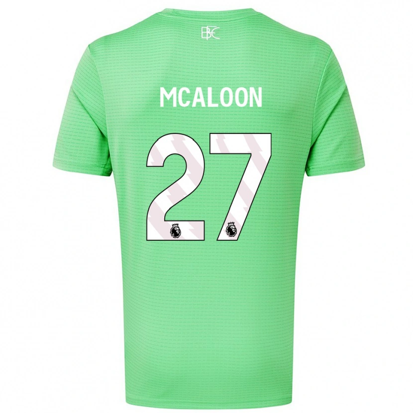 Danxen Kinderen Naoisha Mcaloon #27 Medium Groen Keepersshirt 2025/26 T-Shirt België