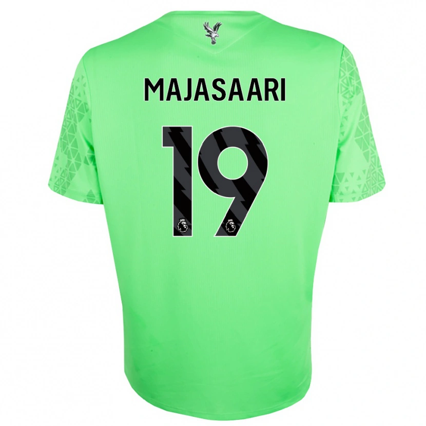 Danxen Kinderen Milla-Maj Majasaari #19 Groen Zwart Keepersshirt 2025/26 T-Shirt België