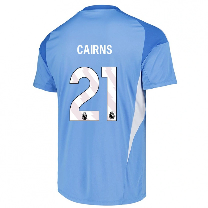 Danxen Kinderen Alex Cairns #21 Hemelsblauw Wit Keepersshirt 2025/26 T-Shirt België