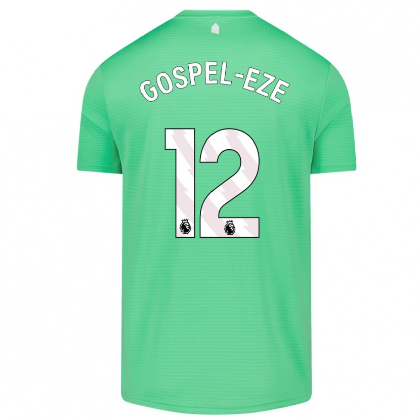 Danxen Kinderen Goodness Gospel-Eze #12 Medium Groen Keepersshirt 2025/26 T-Shirt België