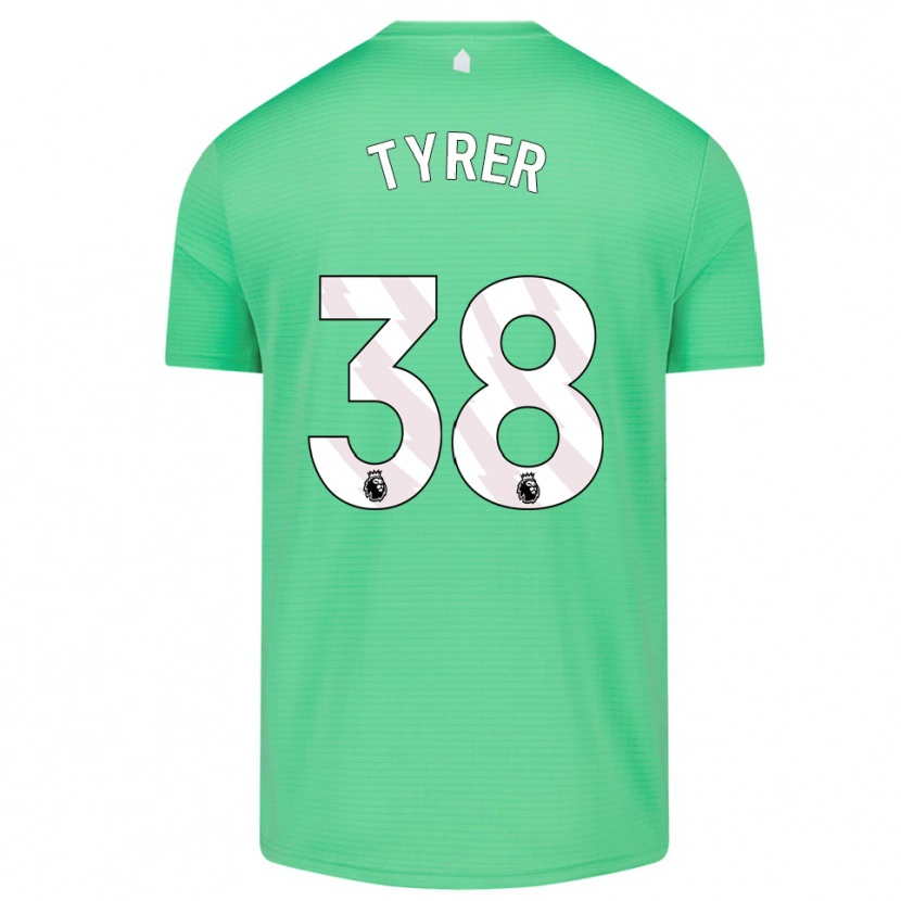 Danxen Kinderen Harry Tyrer #38 Medium Groen Keepersshirt 2025/26 T-Shirt België