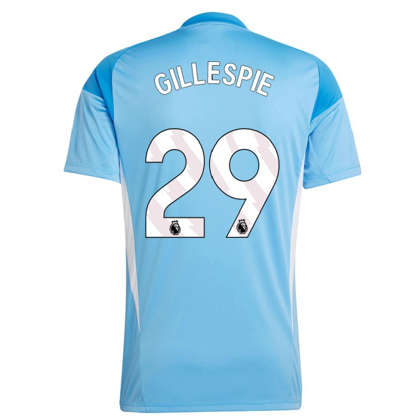 Danxen Kinderen Mark Gillespie #29 Blauw Wit Keepersshirt 2025/26 T-Shirt België