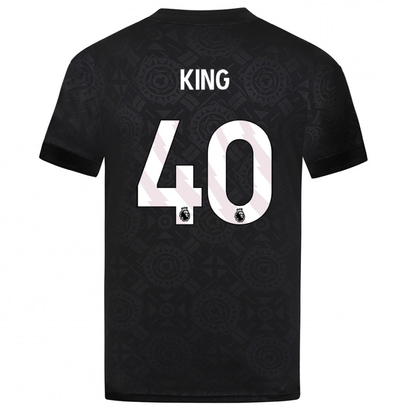 Danxen Kinderen Tom King #40 Zwart Wit Keepersshirt 2025/26 T-Shirt België