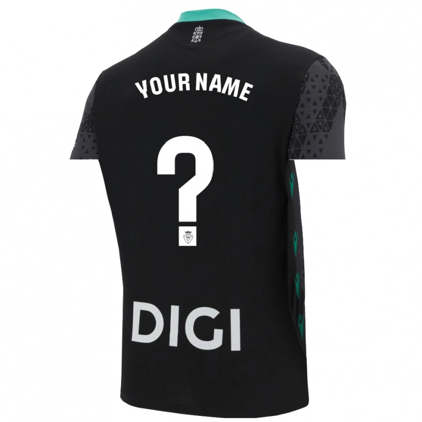 Danxen Kinderen CA Osasuna Donkergrijs Zwart Keepersshirt 2025/26 T-Shirt België