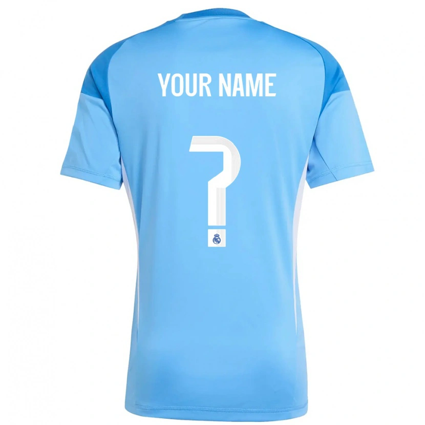 Danxen Kinderen Real Madrid Hemelsblauw Wit Keepersshirt 2025/26 T-Shirt België