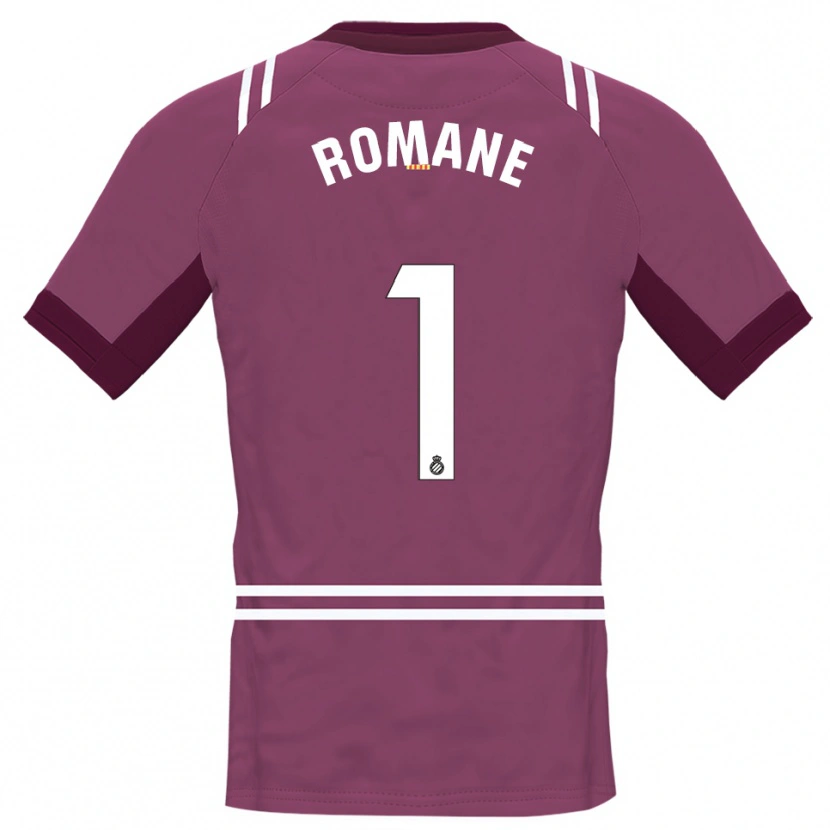 Danxen Kinderen Romane Salvador #1 Bordeaux Wit Keepersshirt 2025/26 T-Shirt België