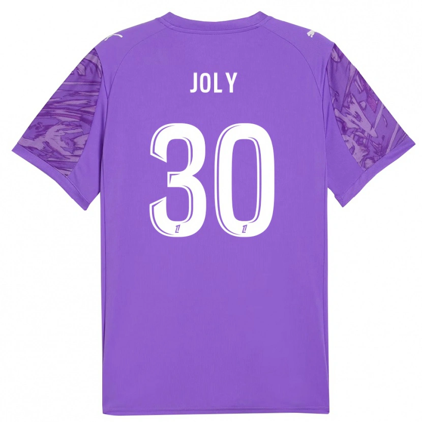 Danxen Kinderen Blandine Joly #30 Lila Wit Keepersshirt 2025/26 T-Shirt België