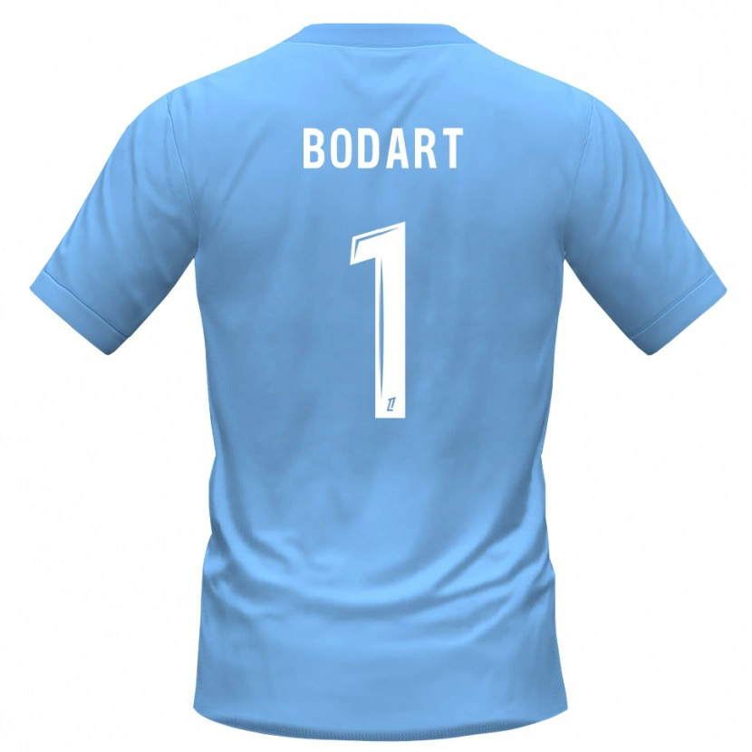 Danxen Kinderen Arnaud Bodart #1 Blauw Zwart Keepersshirt 2025/26 T-Shirt België