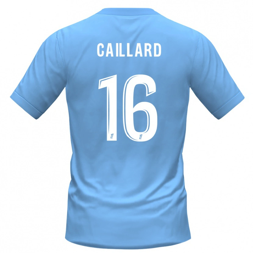 Danxen Kinderen Marc-Aurèle Caillard #16 Blauw Zwart Keepersshirt 2025/26 T-Shirt België