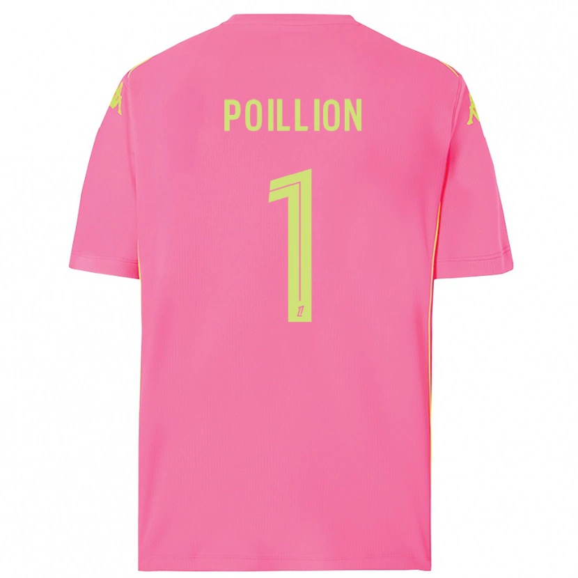 Danxen Kinderen Noé Poillion #1 Hot Pink Keepersshirt 2025/26 T-Shirt België