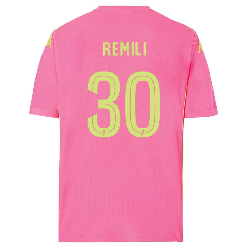 Danxen Kinderen Célia Remili #30 Hot Pink Keepersshirt 2025/26 T-Shirt België