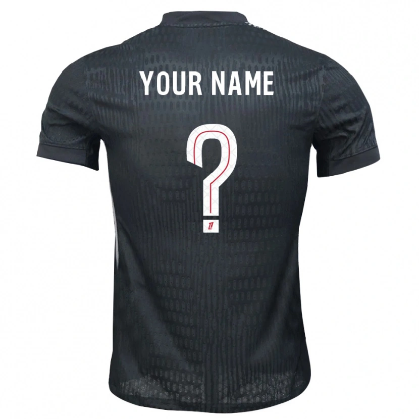 Danxen Kinderen Paris Saint-Germain Donkergrijs Zwart Keepersshirt 2025/26 T-Shirt België