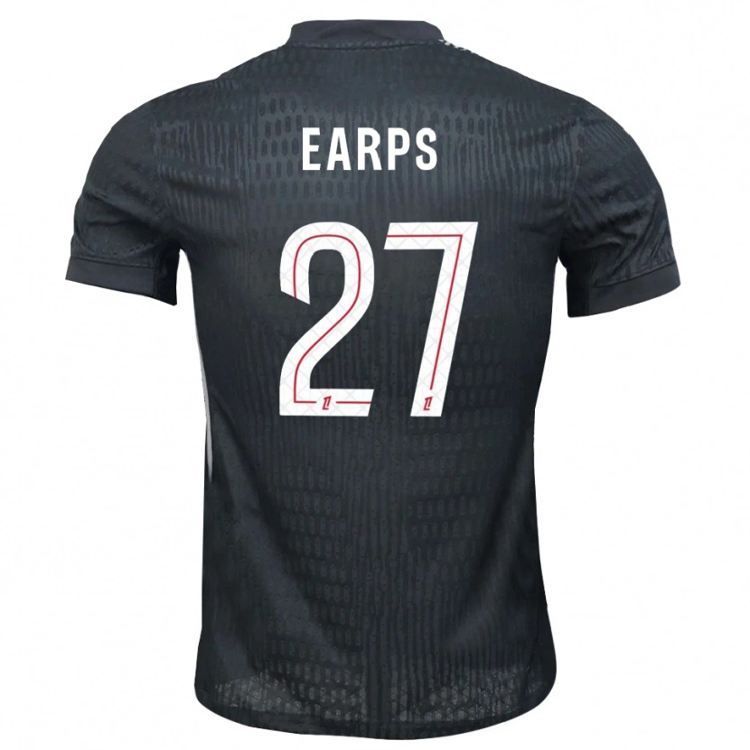 Danxen Kinderen Mary Earps #27 Donkergrijs Zwart Keepersshirt 2025/26 T-Shirt België