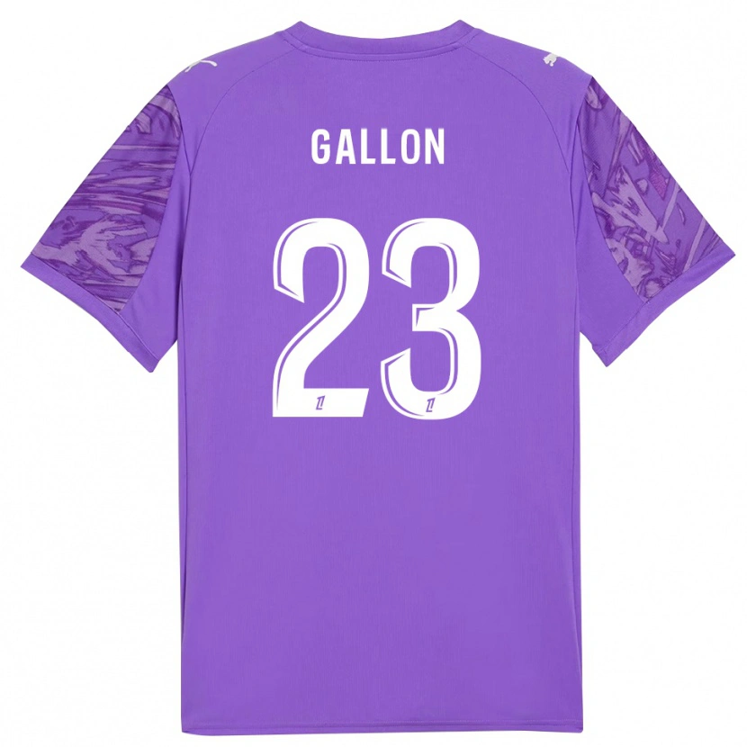 Danxen Kinderen Gauthier Gallon #23 Orchidee Wit Keepersshirt 2025/26 T-Shirt België