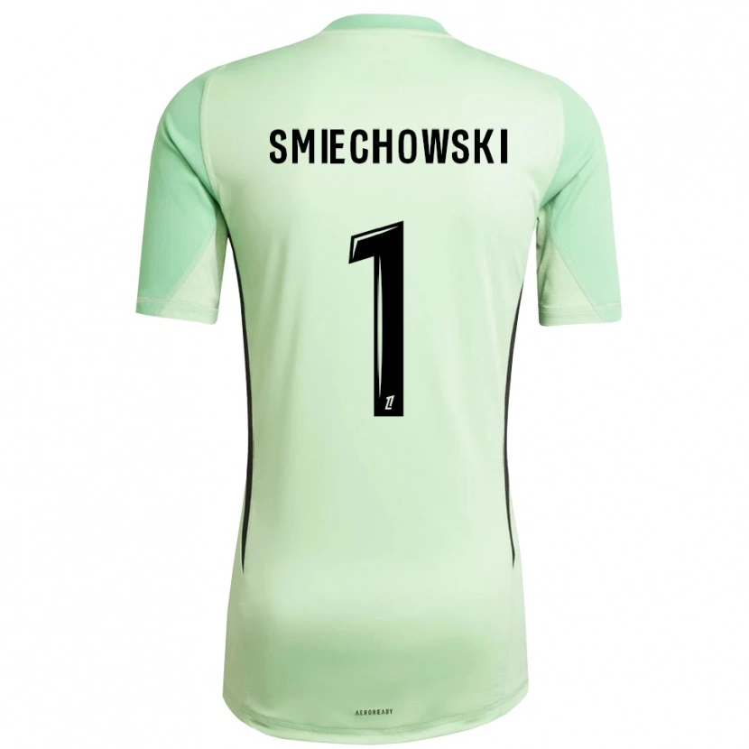 Danxen Kinderen Artur Smiechowski #1 Lichtgroen Zwart Keepersshirt 2025/26 T-Shirt België
