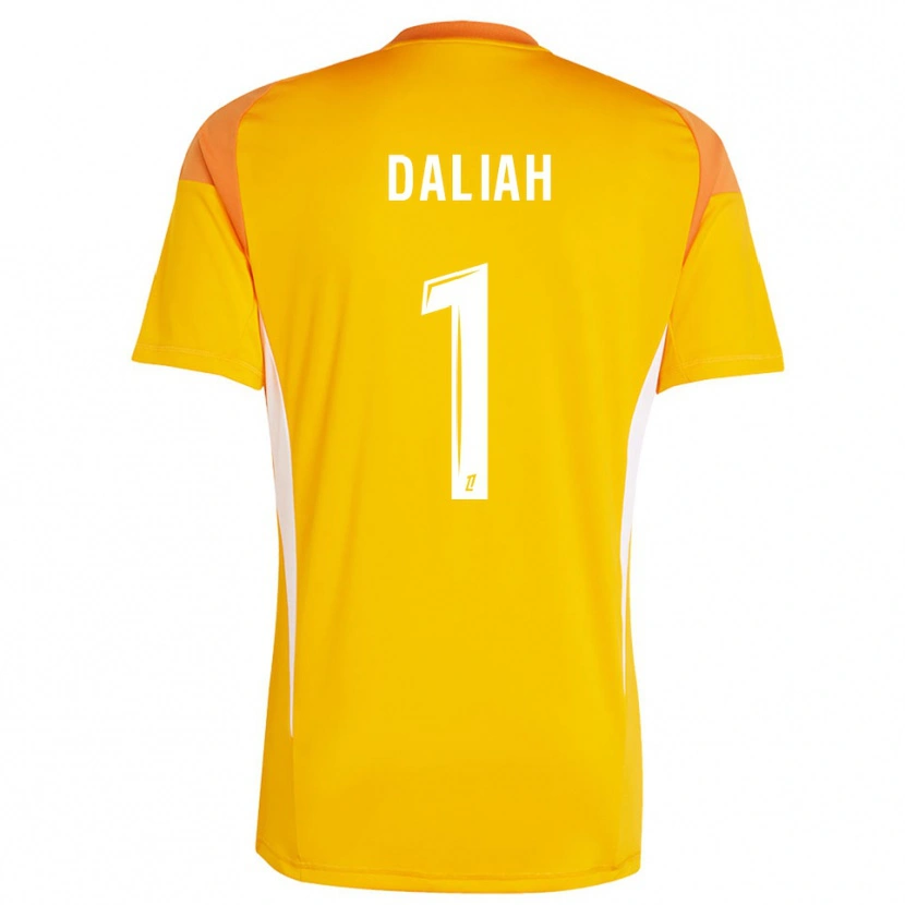 Danxen Kinderen Leny Daliah #1 Licht Oranje Wit Keepersshirt 2025/26 T-Shirt België