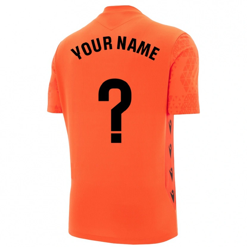 Danxen Kinderen UD Almeria Oranje Zwart Keepersshirt 2025/26 T-Shirt België