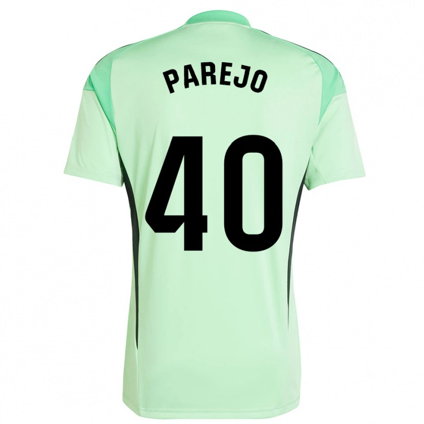 Danxen Kinderen Jesús Parejo #40 Licht Oranje Zwart Keepersshirt 2025/26 T-Shirt België