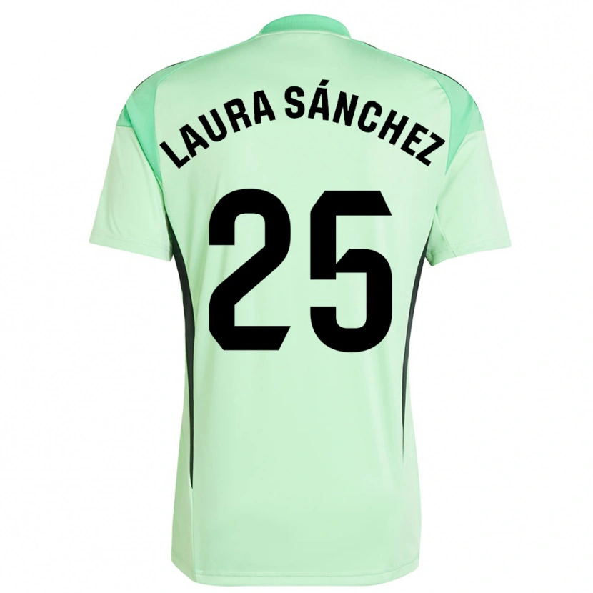 Danxen Kinderen Laura Sánchez Comuñas #25 Licht Oranje Zwart Keepersshirt 2025/26 T-Shirt België