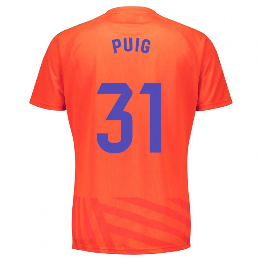 Danxen Kinderen Victor Puig #31 Rood Blauw Keepersshirt 2025/26 T-Shirt België