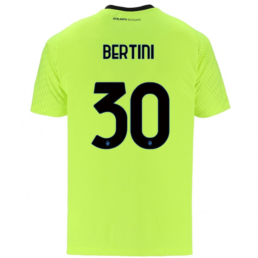 Danxen Kinderen Tommaso Bertini #30 Geel Groen Rood Keepersshirt 2025/26 T-Shirt België