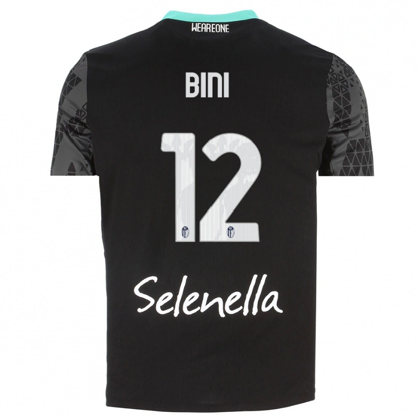 Danxen Kinderen Cesare Bini #12 Grijs Zwart Wit Keepersshirt 2025/26 T-Shirt België