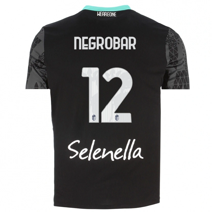Danxen Kinderen Lucas Negrobar #12 Grijs Zwart Wit Keepersshirt 2025/26 T-Shirt België