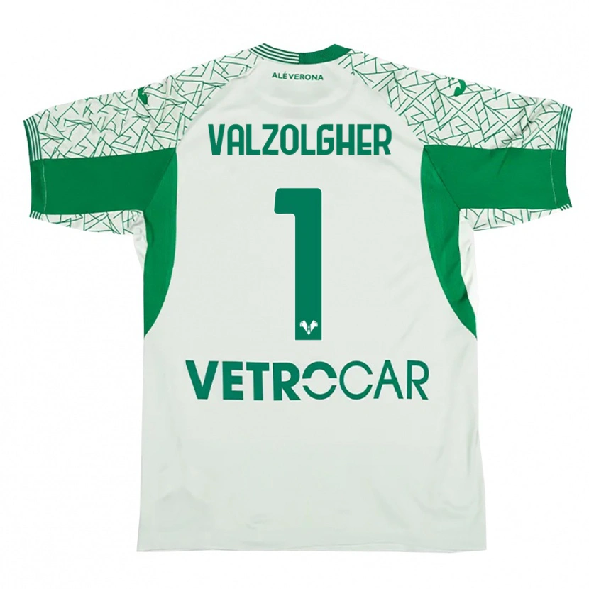 Danxen Kinderen Chiara Valzolgher #1 Groen Rood Keepersshirt 2025/26 T-Shirt België