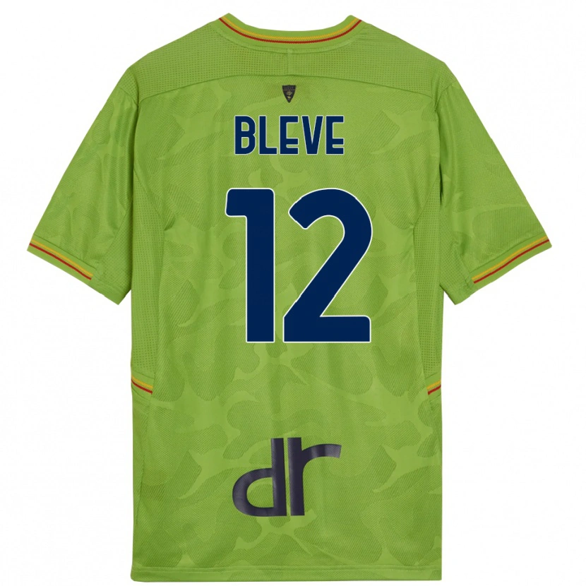 Danxen Kinderen Daniele Bleve #12 Bos Groen Zwart Keepersshirt 2025/26 T-Shirt België